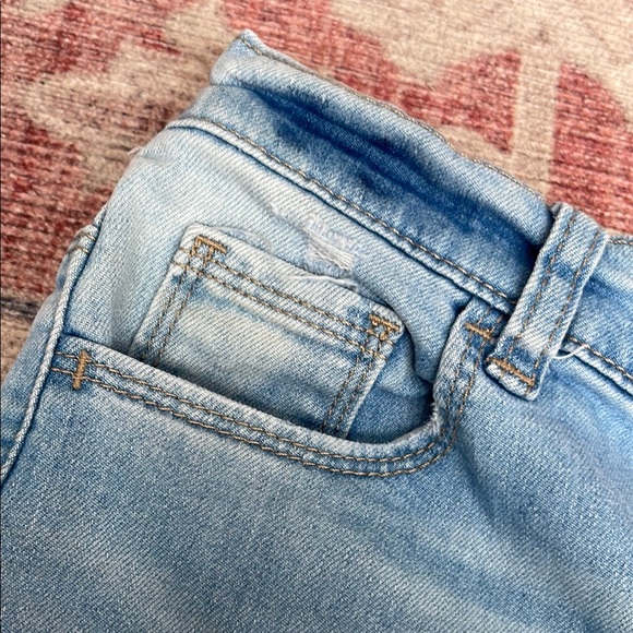 Wonder Nation Light Blue Kids Denim Shorts - Picture 2 of 8